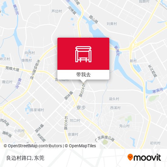 良边村路口地图