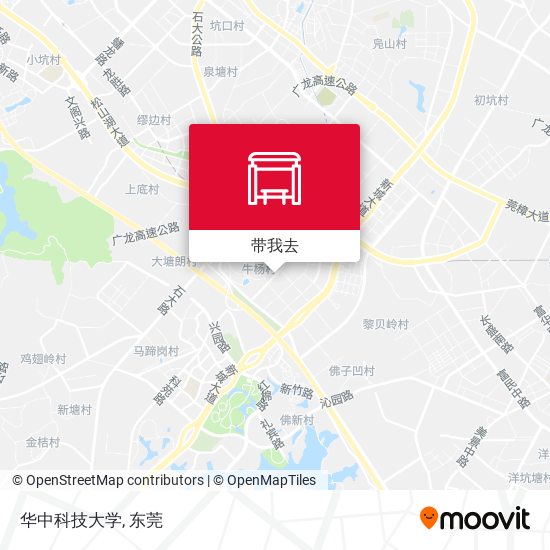 华中科技大学地图