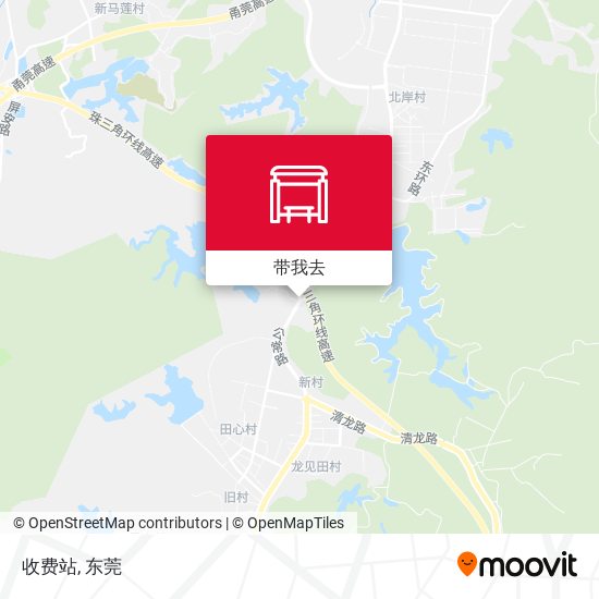 收费站地图