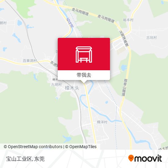 宝山工业区地图