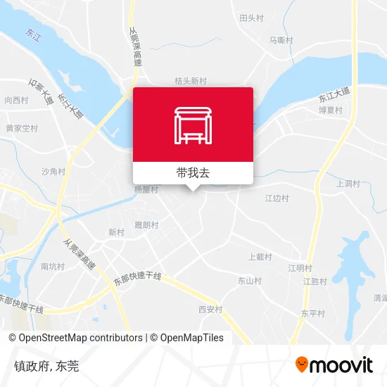 镇政府地图