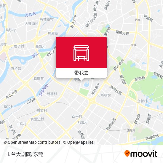 玉兰大剧院地图