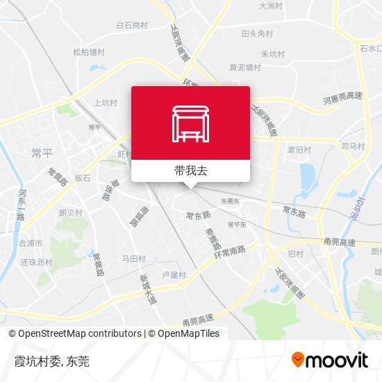霞坑村委地图