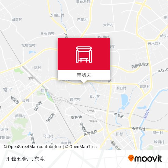 汇锋五金厂地图