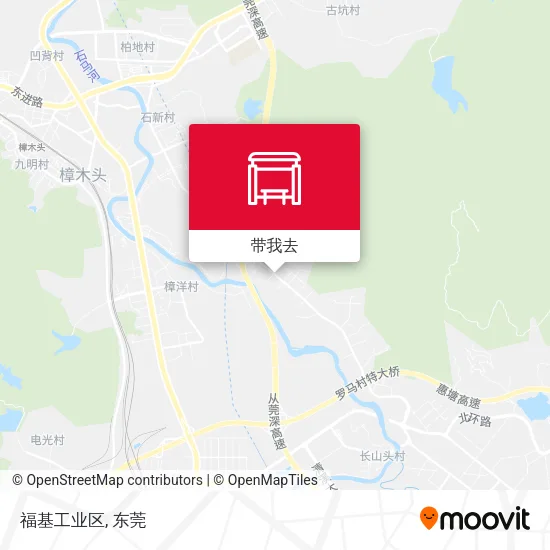 福基工业区地图