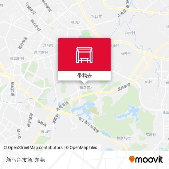 新马莲市场地图