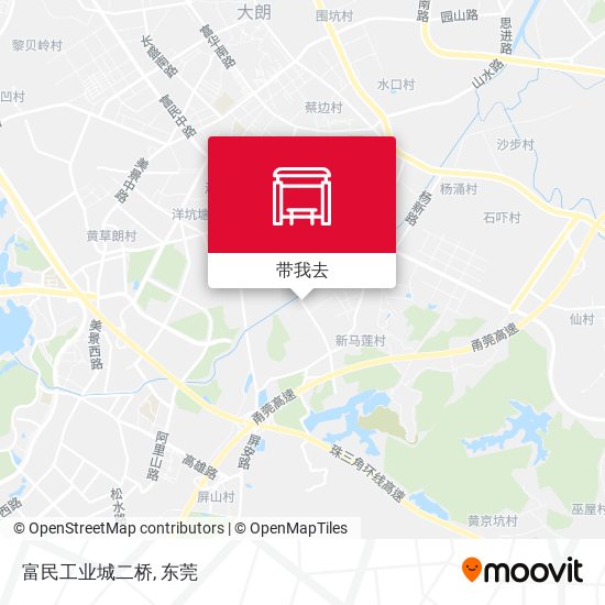 富民工业城二桥地图