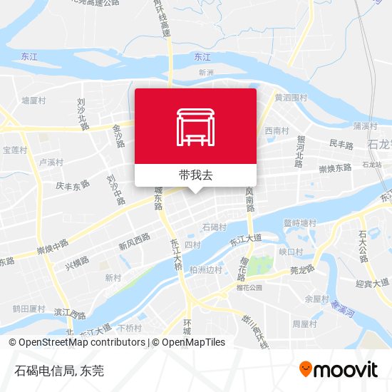 石碣电信局地图