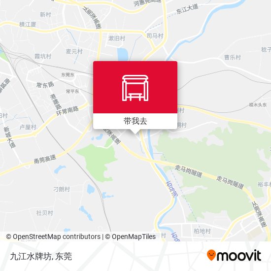 九江水牌坊地图