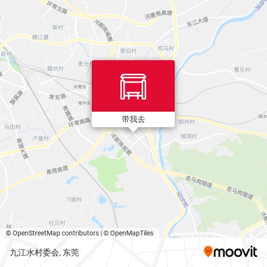 九江水村委会地图