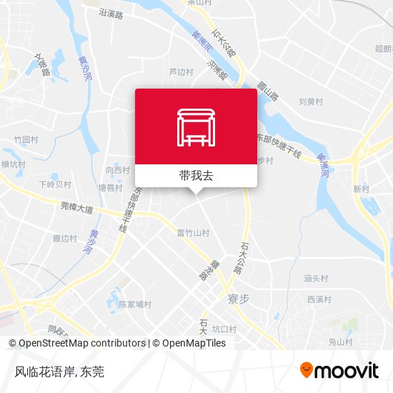 风临花语岸地图