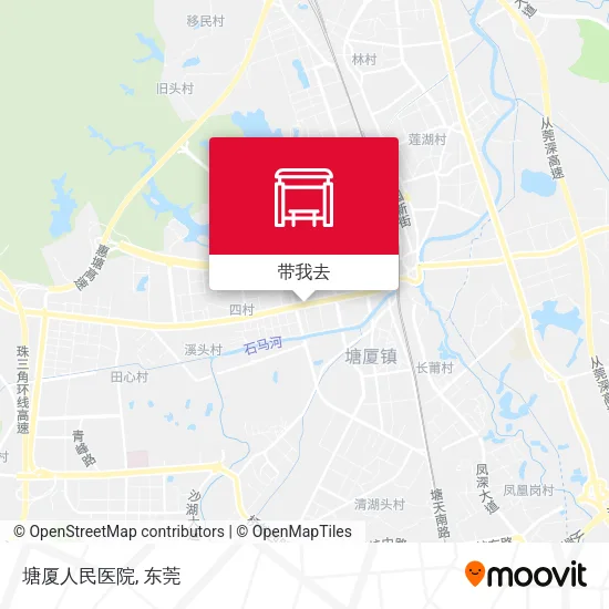 塘厦人民医院地图