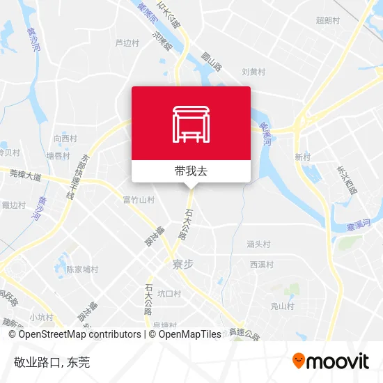 敬业路口地图