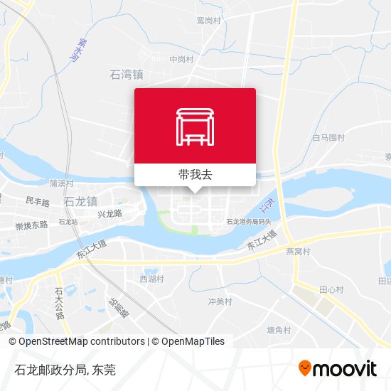 石龙邮政分局地图