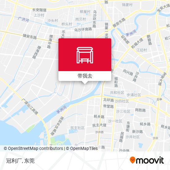 冠利厂地图