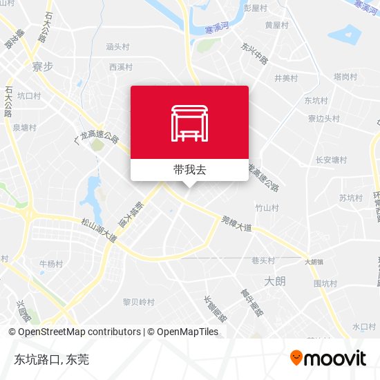 东坑路口地图
