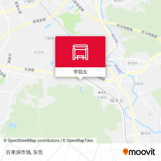 百果洞市场地图