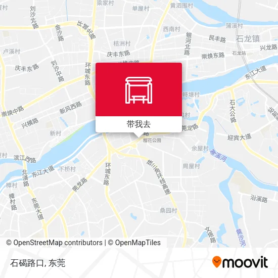 石碣路口地图