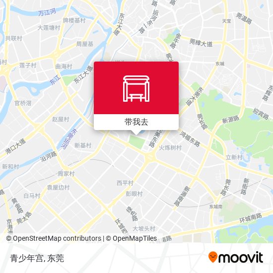 青少年宫地图