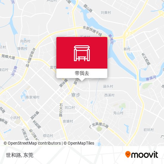 世和路地图