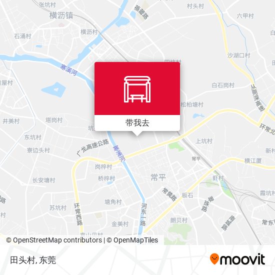 田头村地图