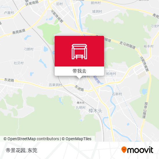 帝景花园地图