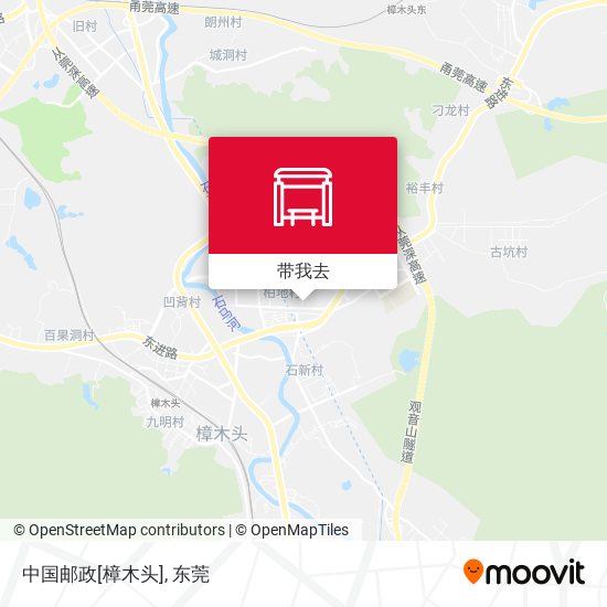 中国邮政[樟木头]地图