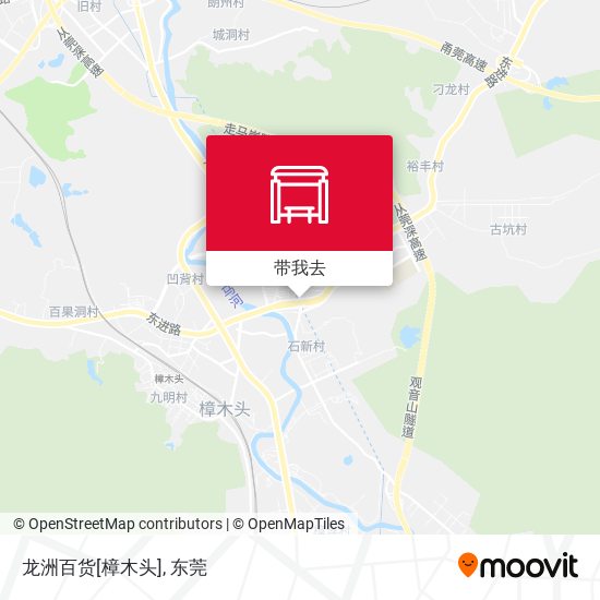 龙洲百货[樟木头]地图