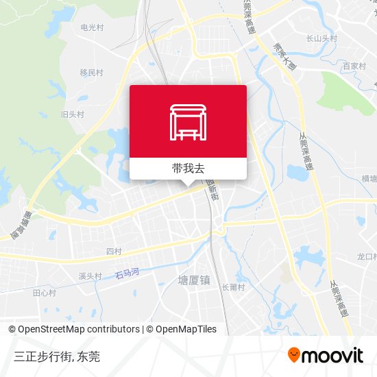 三正步行街地图