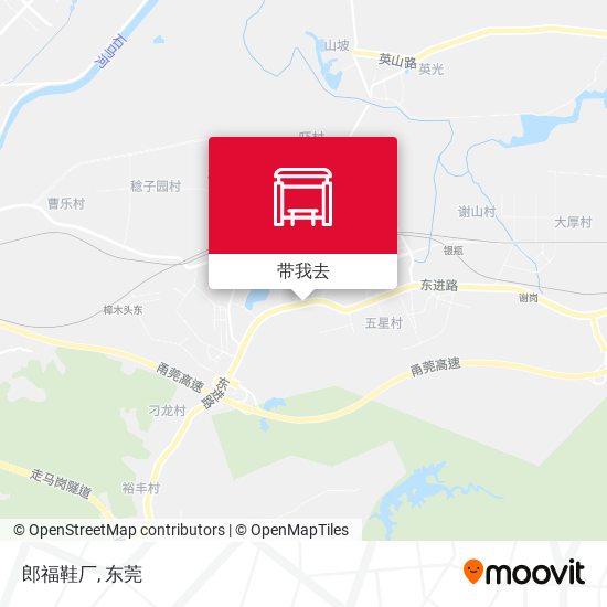 郎福鞋厂地图