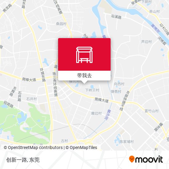 创新一路地图