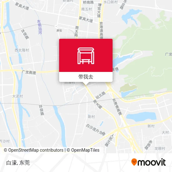 白濠地图