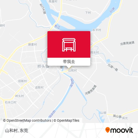 山和村地图