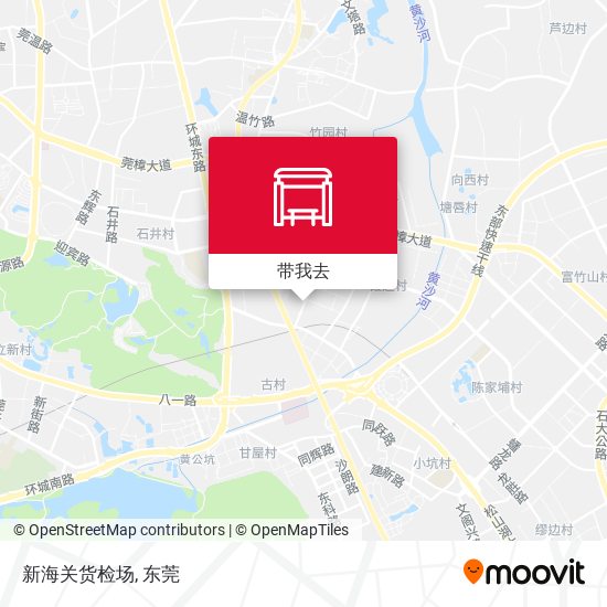 新海关货检场地图