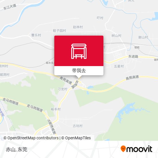 赤山地图