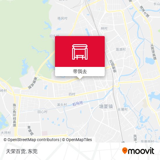 天荣百货地图