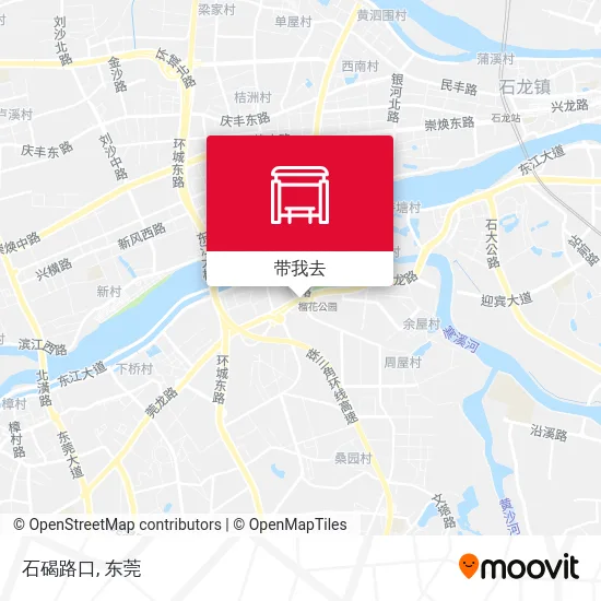 石碣路口地图