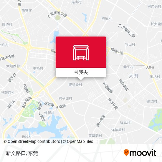 新文路口地图