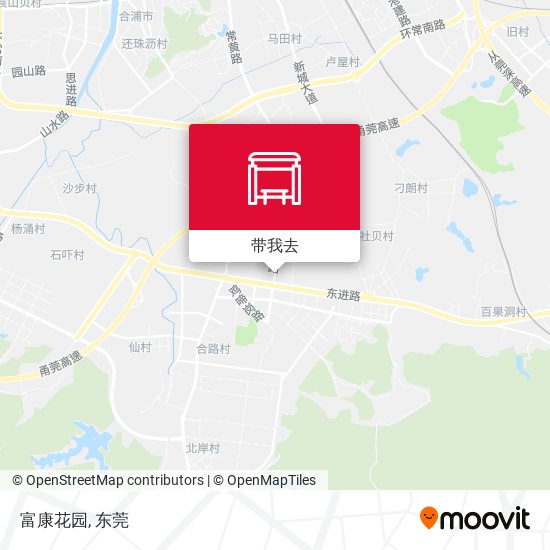 富康花园地图