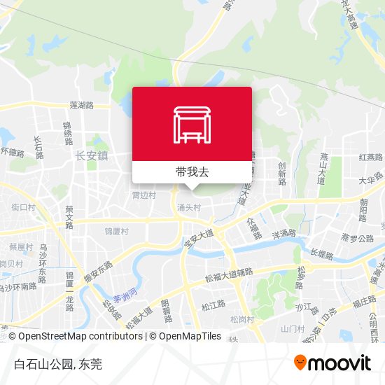 白石山公园地图