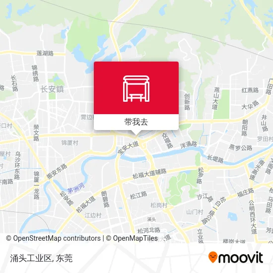 涌头工业区地图