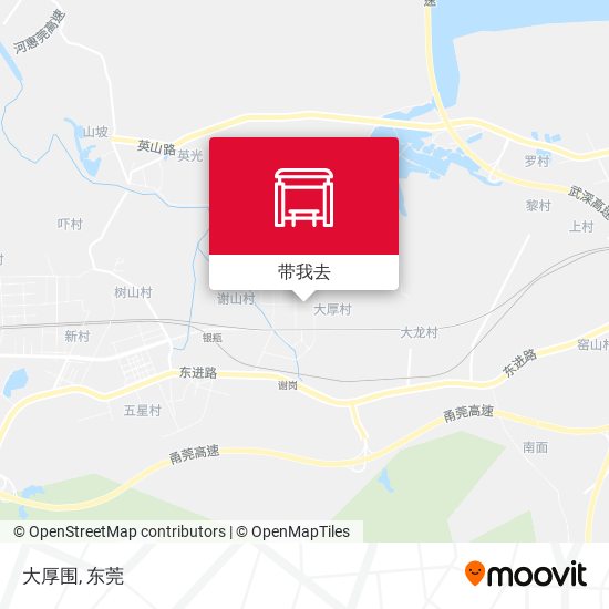 大厚围地图