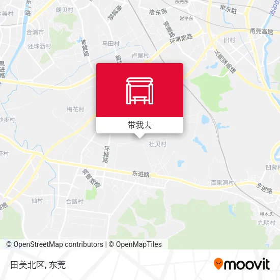田美北区地图