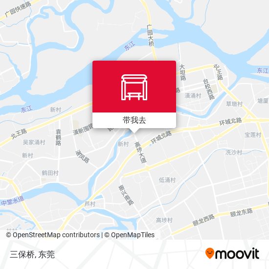 三保桥地图