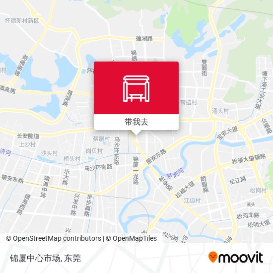 锦厦中心市场地图