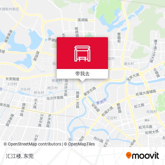 汇江楼地图