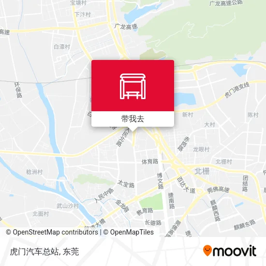 虎门汽车总站地图