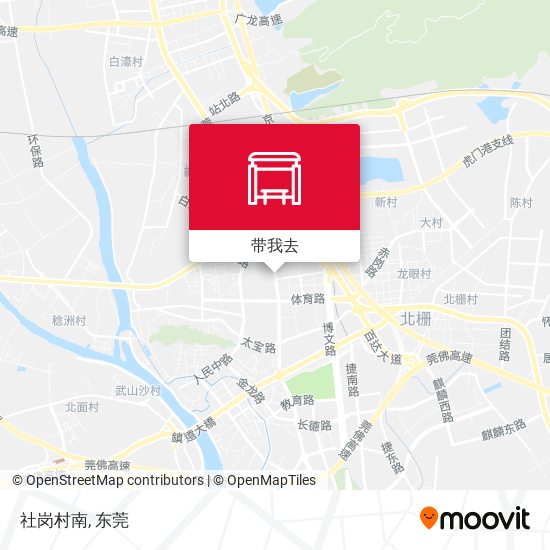 社岗村南地图