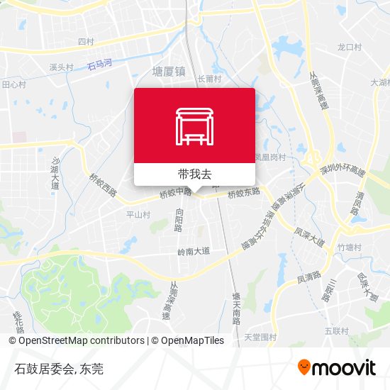 石鼓居委会地图