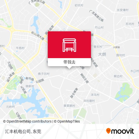 汇丰机电公司地图